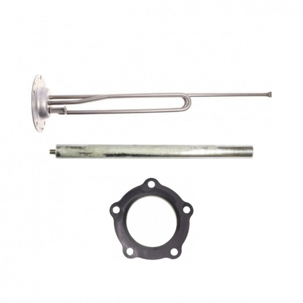 Комплект ТЭН 2,5кВт (2500Вт) для водонагревателя Ariston + прокладка + анод, 816098K