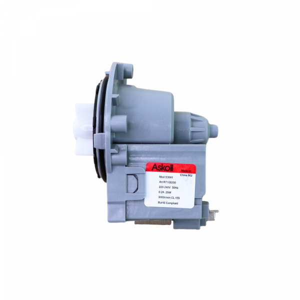 Сливной насос (помпа) для стиральной машины LG Direct Drive, Samsung Diamond , Eco Bubble, Crystal Slim, Askoll M231, 25W, 3 винта, Р000/25