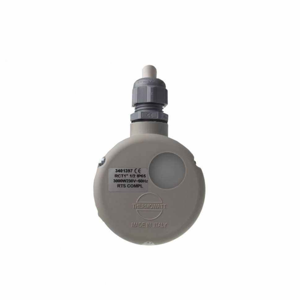 Комплект ТЭН 3кВт (3000Вт) RCT для Nibe, Baxi, Termica  резьбовой G1 1/2" + стержневой термостат + индикаторная лампа + крышка + сетевой шнур, 3401397