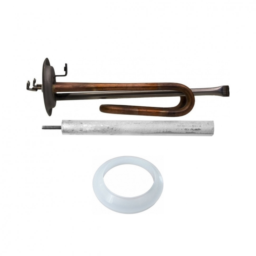 Комплект ТЭН 1,5кВт (1500Вт) RF для водонагревателя Thermex, контакты под винт + прокладка + анод, 20022K