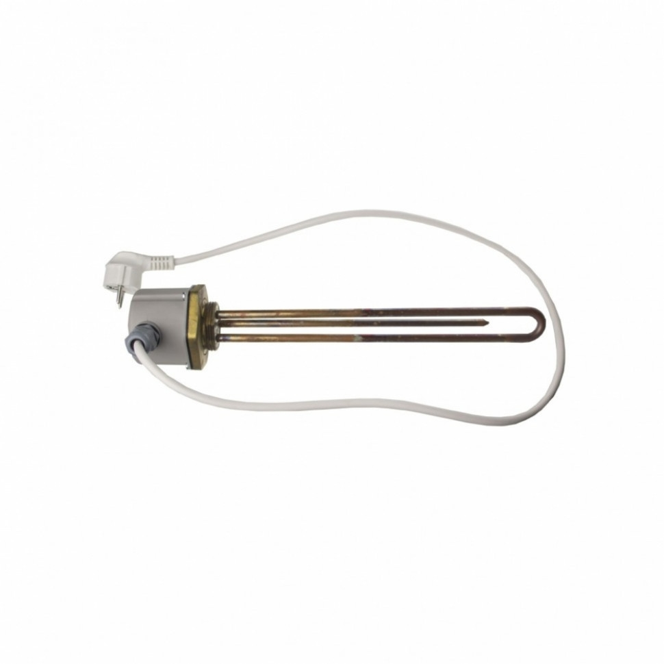 Комплект ТЭН 1,5 кВт (1500 Вт) RCT для Nibe, Baxi, Termica  резьбовой G1 1/2" + стержневой термостат + индикаторная лампа + крышка + сетевой шнур, 3401398