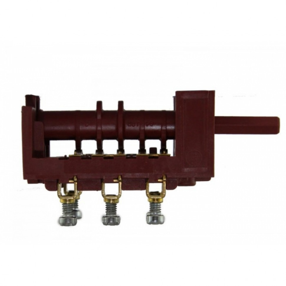 Переключатель духовки, Abat, 4 позиции, контакты под винт, 840502 Переключатель духовки, Abat, 4 позиции, контакты под винт, 840502