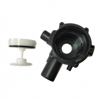 Улитка сливного насоса стиральной машины Bosch Maxx, Varioperfect, Logixx, Sensitive, Classixx, Siemens, 3 защёлки, с фильтром в сборе, P603BO