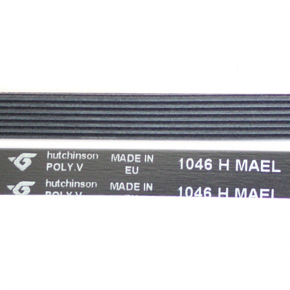 Набор 2 шт Приводной ремень барабана стиральной машины Ariston, Electrolux, Indesit, Hutchinson 1046 H7, KMH025 Набор 2 шт Приводной ремень барабана стиральной машины Ariston, Electrolux, Indesit, Hutchinson 1046 H7, KMH025