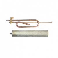 Комплект ТЭН 2,5кВт (2500Вт) RCA для водонагревателя Ariston + анод, 10027K1