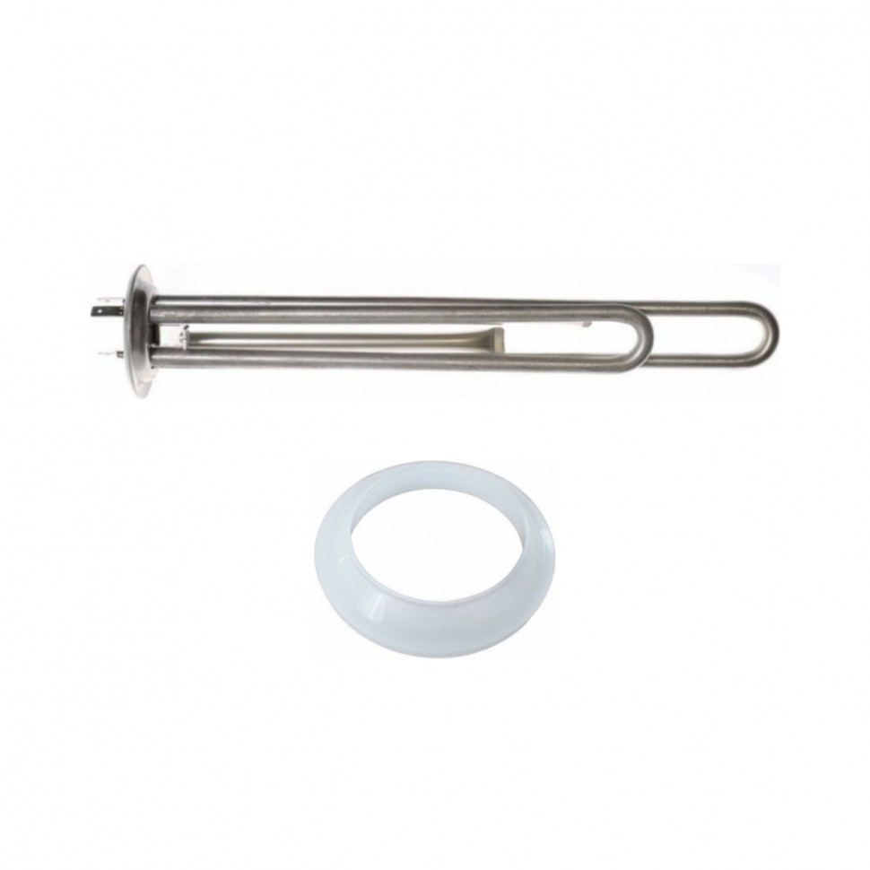 Комплект ТЭН 2кВт (2000Вт) RF для водонагревателя Thermex RZL, IS, IR, Garanterm, Electrolux EWH, под анод М4, нерж., PREMIUM + прокладка, 50042K1